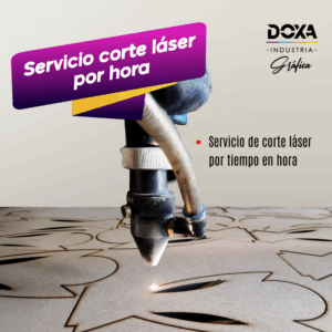 Servicio corte láser por hora