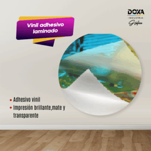 Vinil adhesivo laminado