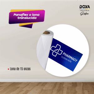 Panaflex o lona traslucida