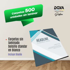 Carpetas sin laminar