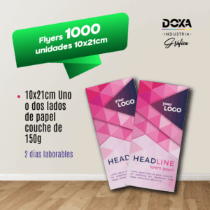 Flyers 10 x 21cm