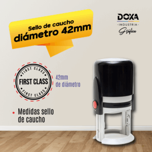 Sellos de caucho 42mm