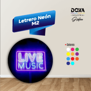Letrero neón M2