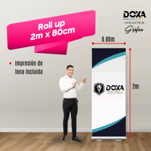 Roll up 2m x 0,80m
