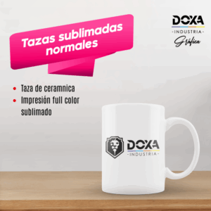 Tazas sublimadas normales