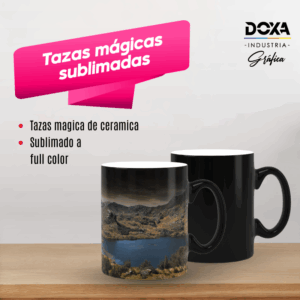 Tazas mágicas sublimadas