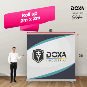Roll up 2m x 2m