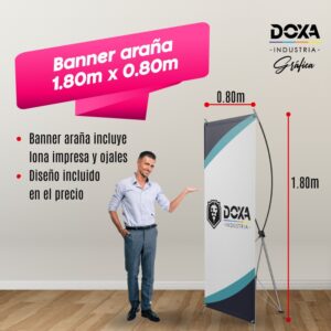 Banner araña
