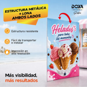 Estructura Metálica + Lona