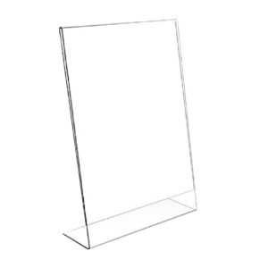 Display en acrílico 2mm tipo L